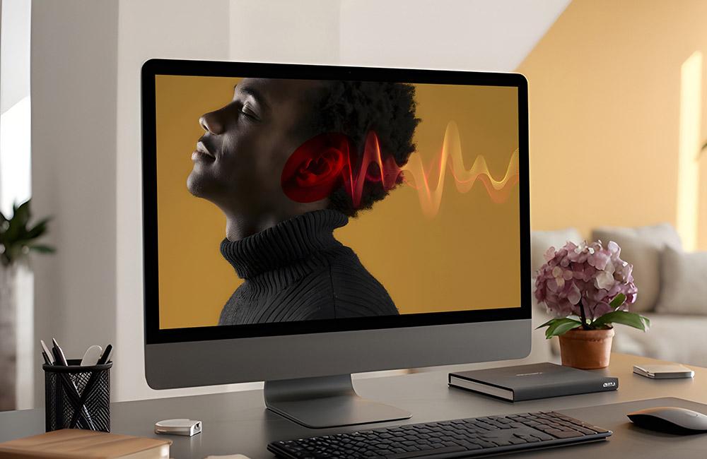 Creative Music Artwork Design for Afrobeat Folk Music